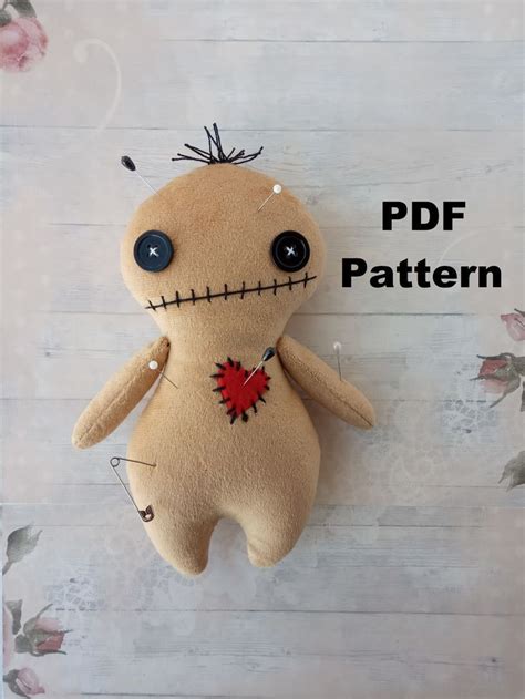 Voodoo doll patterns sewing